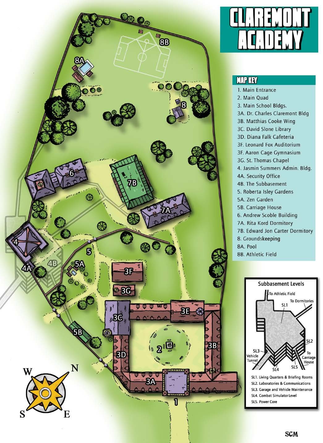 Claremont Academy Setting MythWeavers