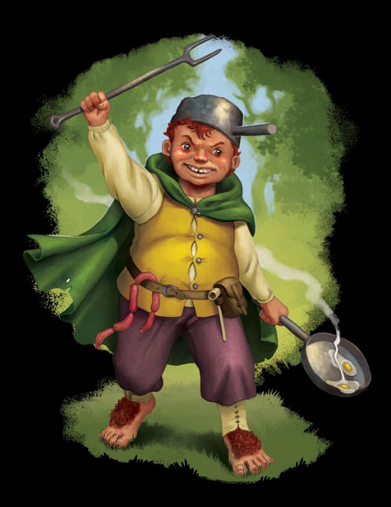 Khorash Boromar, Halfling Clerk - Character Creation and Optional Rules ...