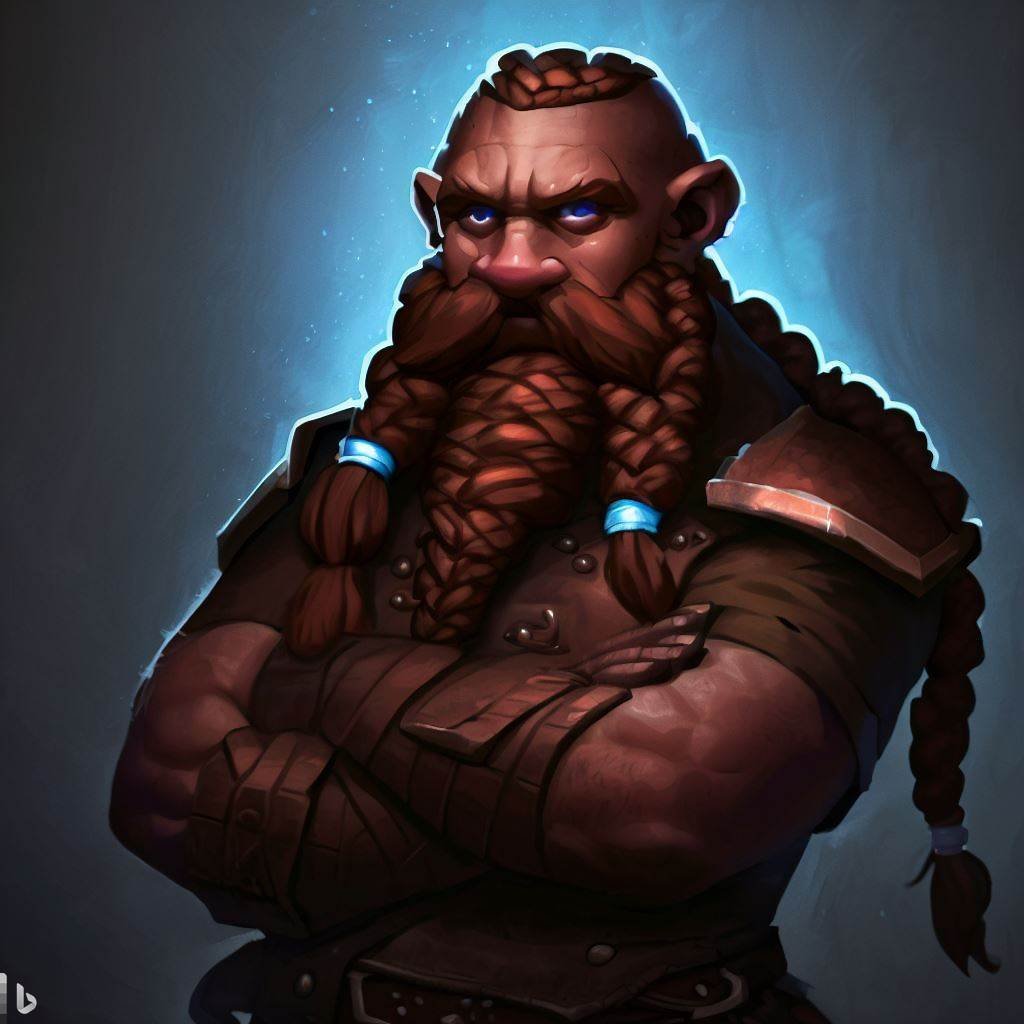 Hogar Eggvurd, Male Mountain Dwarf, Tempest Cleric of Muamman Duathal ...