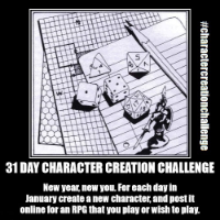 The January 2024 Character Creation Challenge
