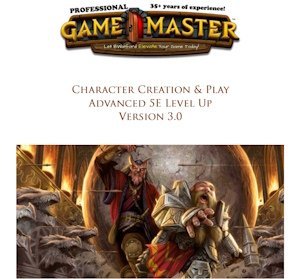 More information about "Character Creation and Play Version 3.0"