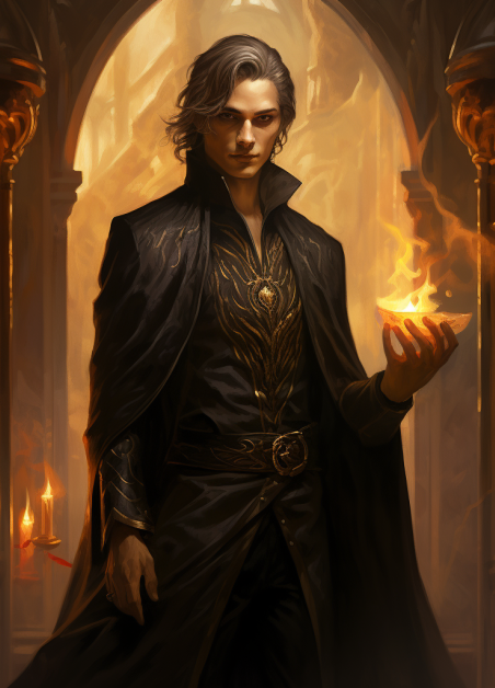 Sikhandyn Yelwenys, Half-Elf Divine Soul Sorcerer - Applications - Myth ...